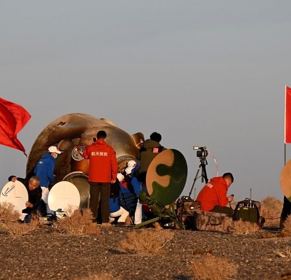 China's Shenzhou16 astronauts landed