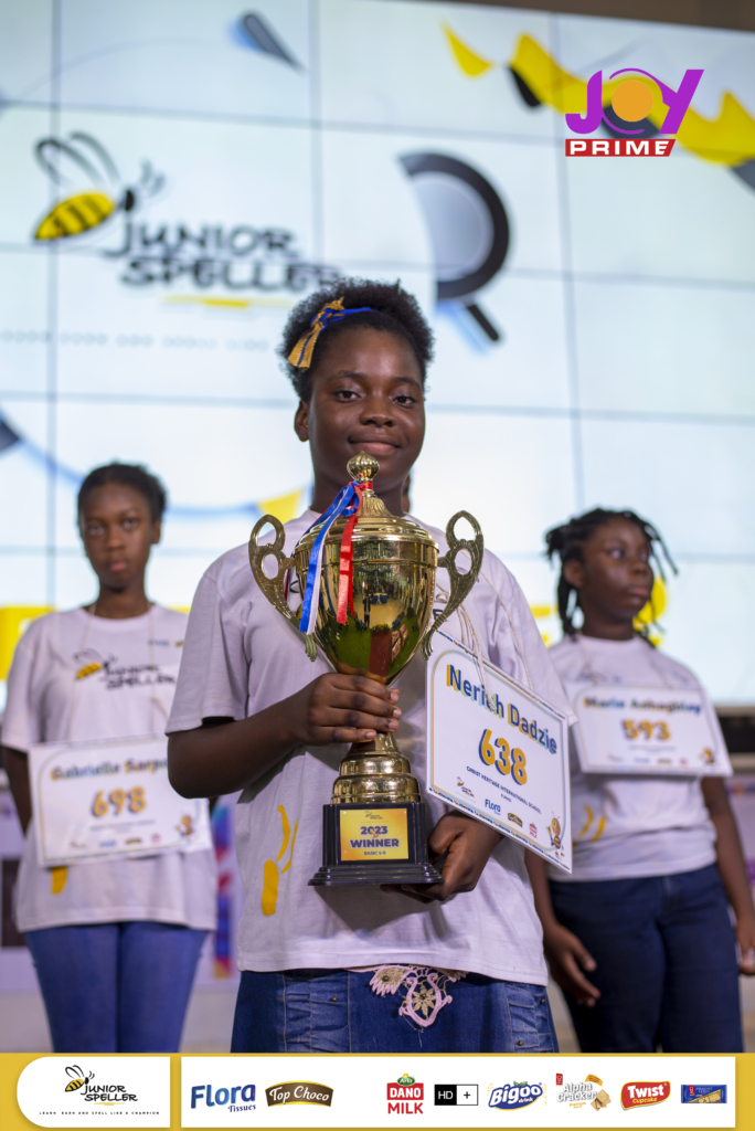 11-year-old Neriah Dadzie wins 2023 Junior Speller competition