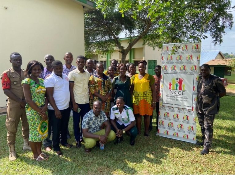 2023 Human Rights Day: NCCE Wassa Amenfi West Municipal sensitizes students, stakeholders to mark global day