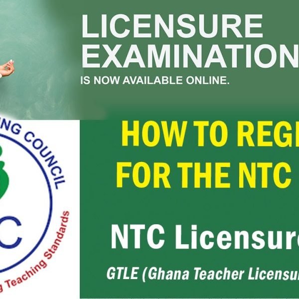NTC Registration For 2024 Ghana Teacher Licensure Examination (GTLE) 1