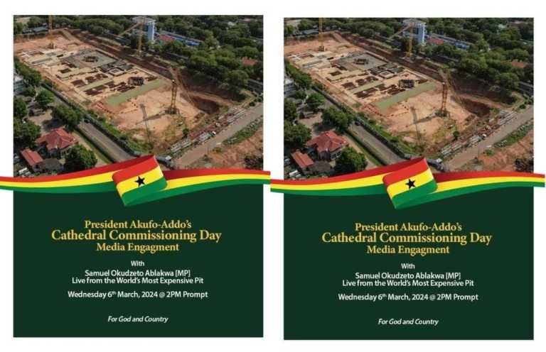 Hon Okudzeto to hold a press conference at the National Cathedral today