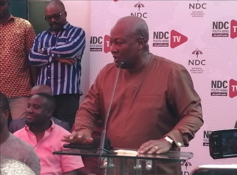 Mahama Unveils National Youth Wing Secretariat with a Vision for the Future