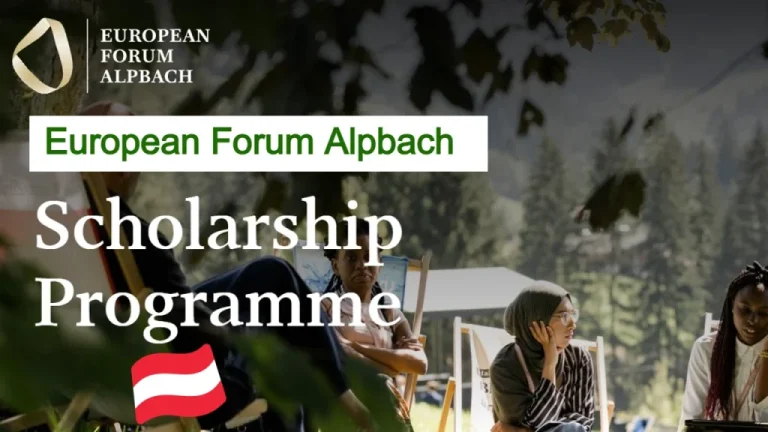 European Forum Alpbach Scholarship 2024