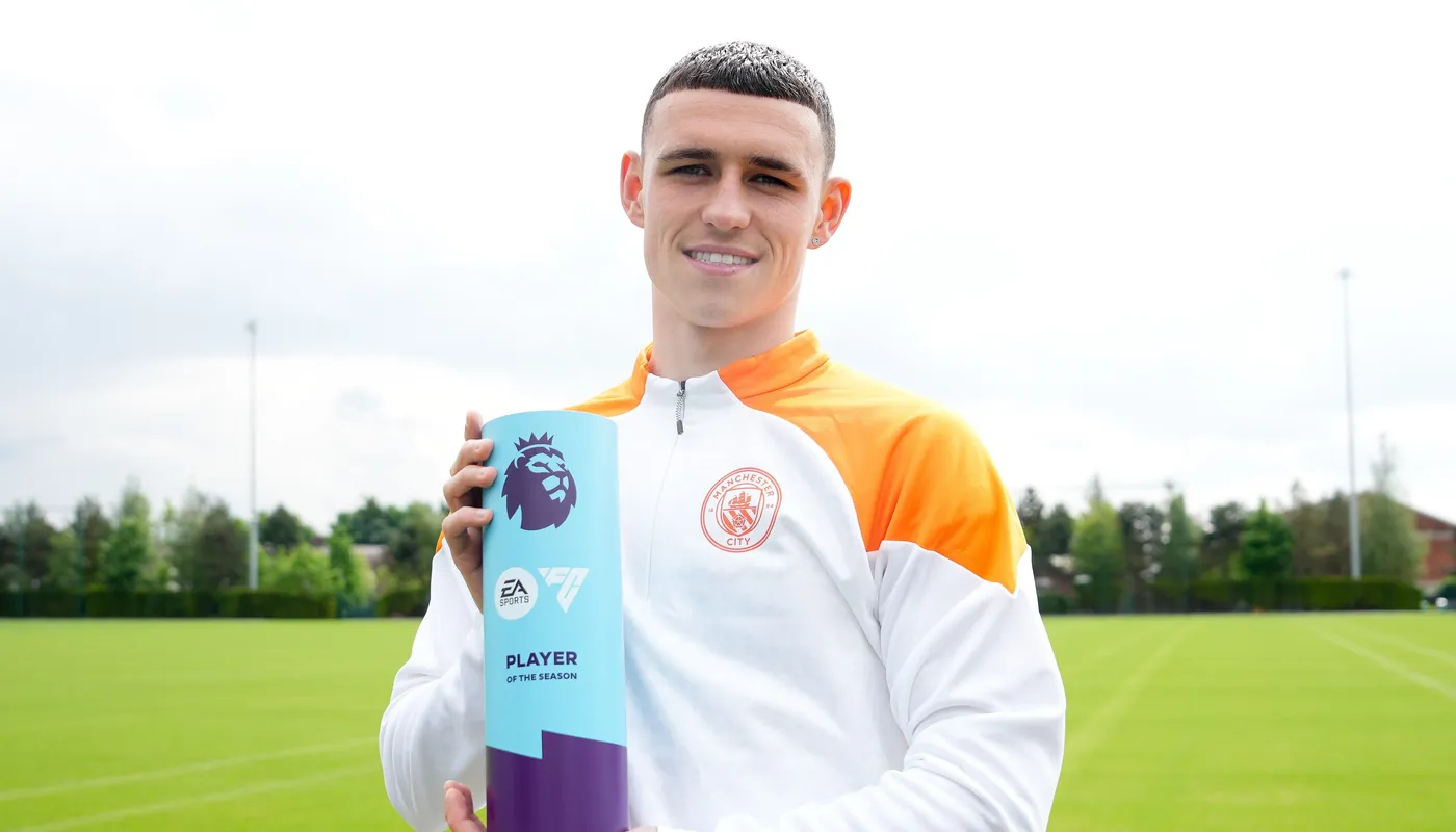 Foden Wins EA SPORTS Player Of The Season Award