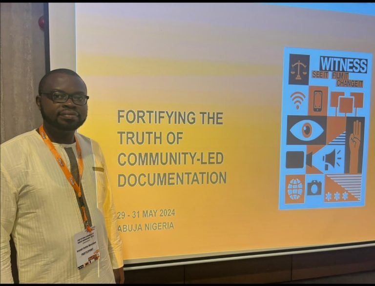 Joseph Wemakor selected for Fortifying the Truth Cohort by global human rights organization WITNESS