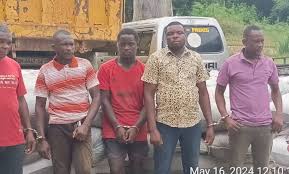 Police Inspector and Four Suspects Arrested for Attempted Smuggling of Cocoa Beans