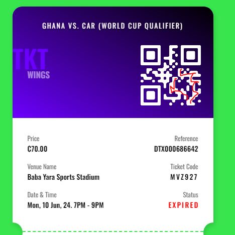 Ghana vs. CAR Match Exposes E-Ticketing Flaws