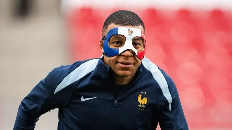 Why is Kylian Mbappe Wearing a Mask for France at Euro 2024?