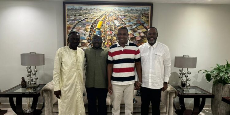 Dr. Bawumia  with NAPO and Ashanti Regional Chairman Bernard Antwi-Boasiako, popularly known as Chairman Wontumi, on Sunday evening had a meeting to iron out any differences and strategize for the way forward. The meeting was reportedly successful, paving the way for the national council's endorsement. Majority Leader in Parliament, Alexander Afenyo