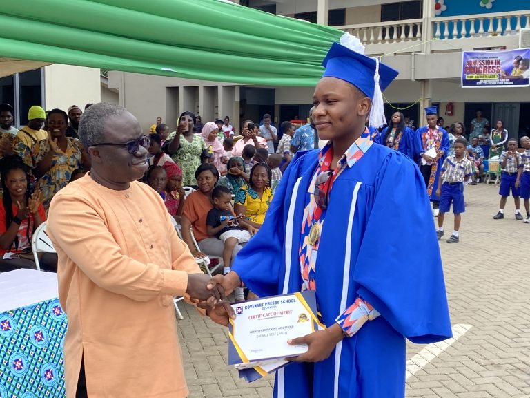 Covenant Presbyterian School, Dzorwulu, unveils the bright future of its graduates at 17th graduation ceremony