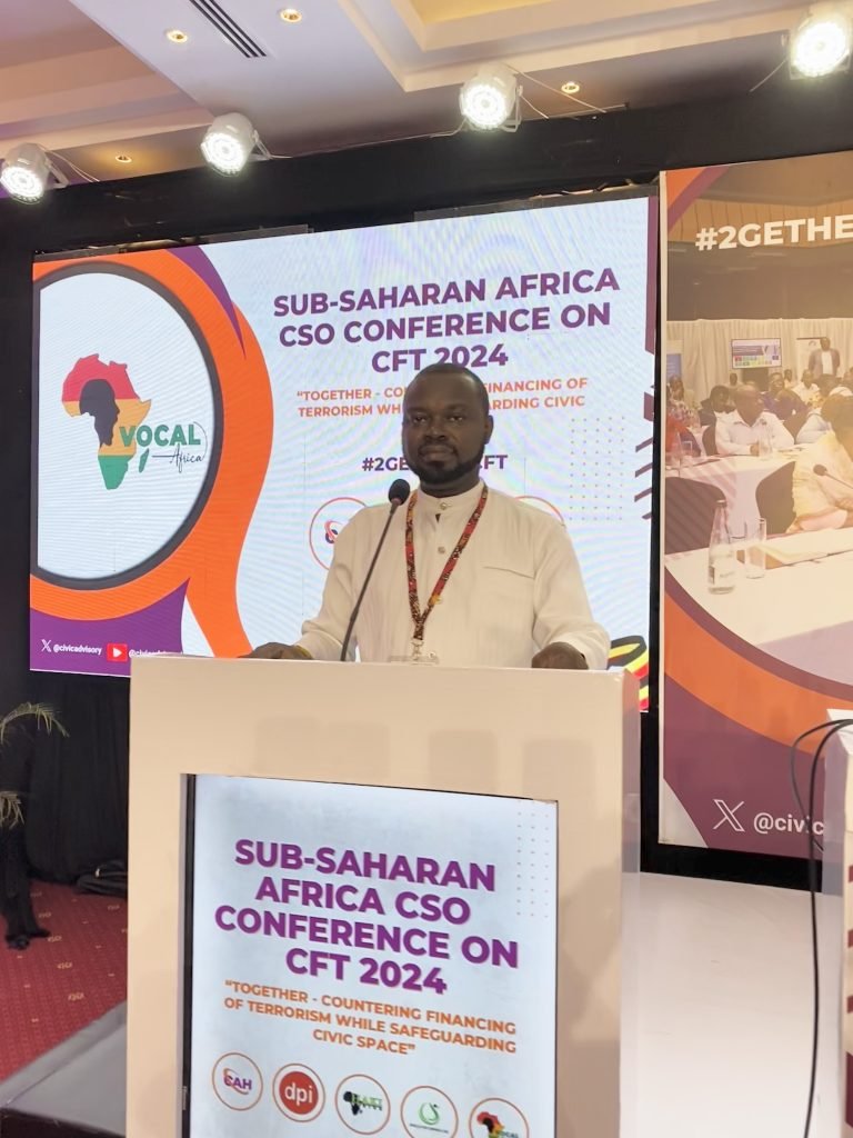 Human Rights Reporters Ghana boss Joseph Wemakor advocates for civic freedoms at key regional conference in Uganda