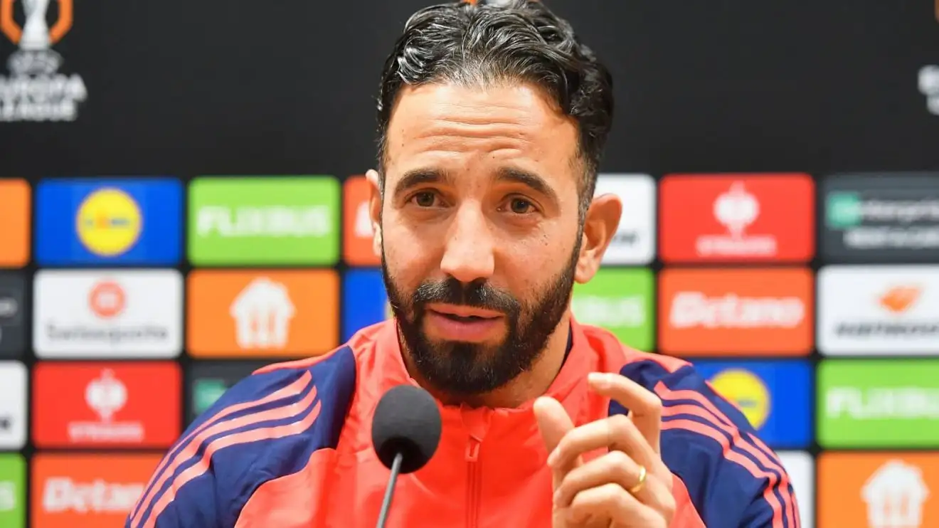 Manchester United manager Ruben Amorim