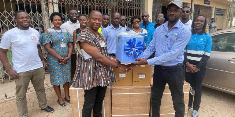Zeal Environmental Technology donates Effia-Nkwanta Regional Hospital blood bank