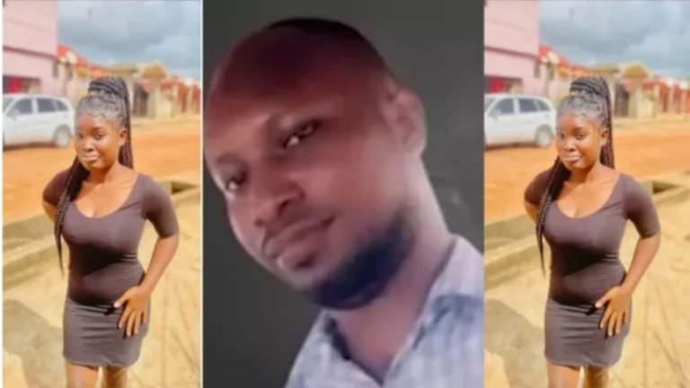 A young lady has been butchered by his boyfriend