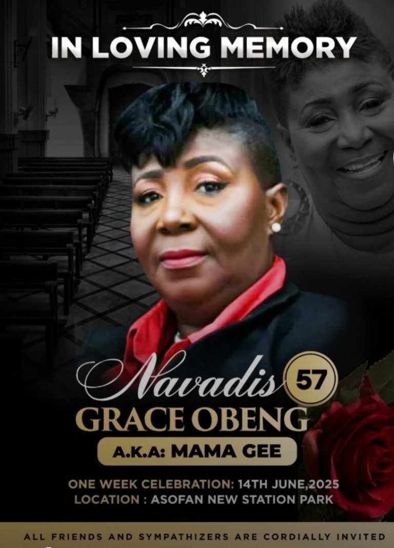 The one week celebration for the late Di Asa, Mama Gee has been released