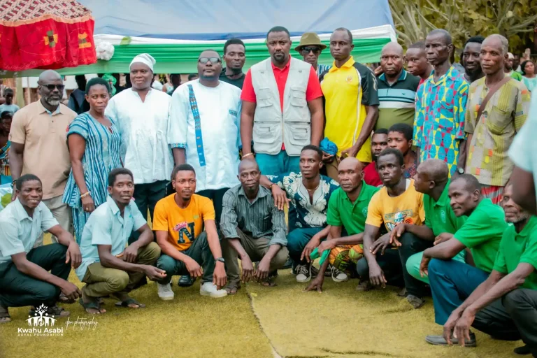 John Dumelo introduces cattle ranch taskforce in Afram Plains