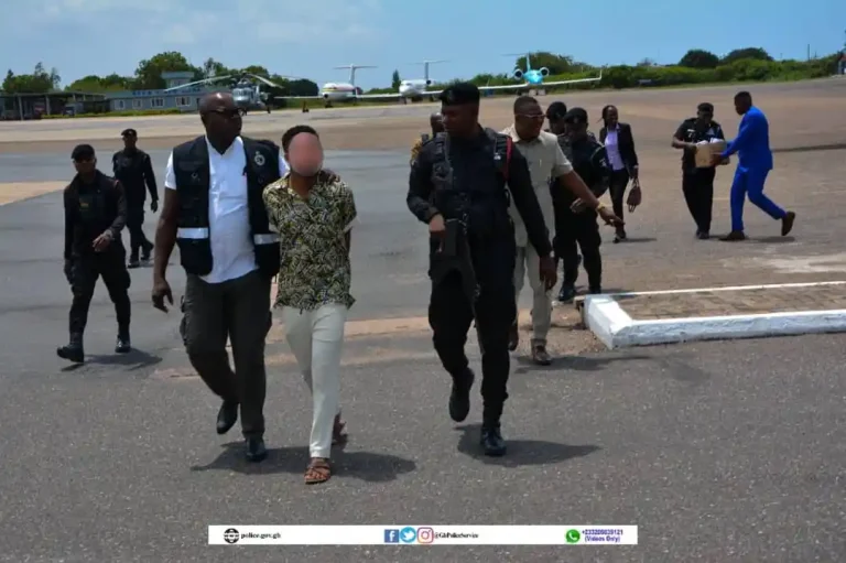 Armed robbery fugitive arrested in Togo, brought back to Ghana