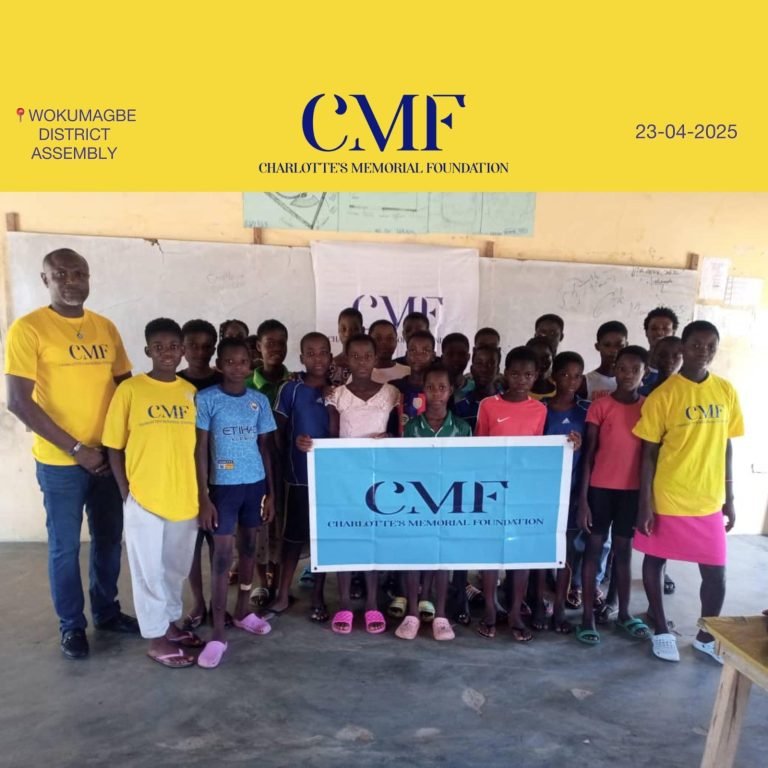 Menstrual Hygiene Day 2025: Charlotte’s Memorial Foundation to donate to Wokumagbe Basic School