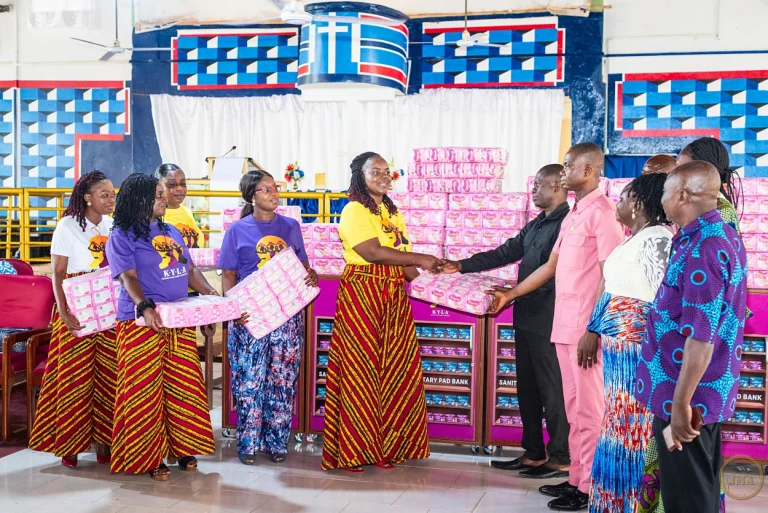 KYLA introduces pad banks to fight period poverty in Kpando