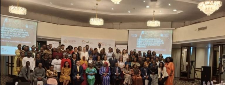 Continental Workshop in Accra Demands Action on Women’s Rights in Extractive Industries