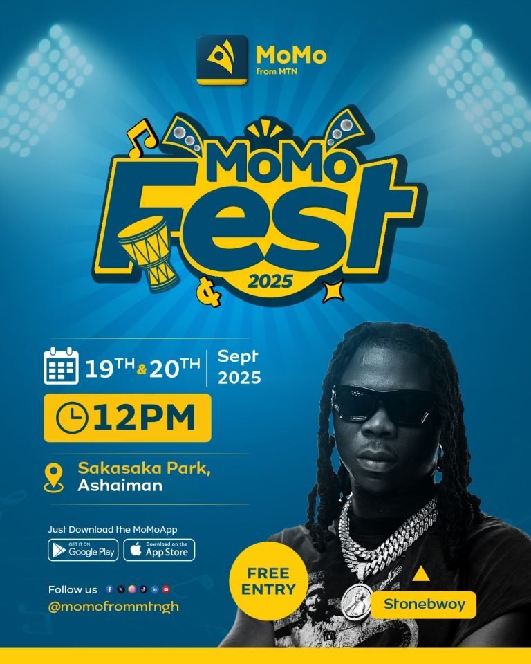 Stonebwoy Set to Light Up Ashaiman Edition of MoMo Fest 2025