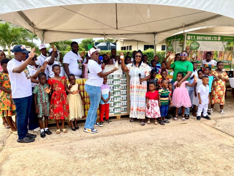 TT Brothers Limited marks 22nd New Year celebration with Tema SOS Children’s Village